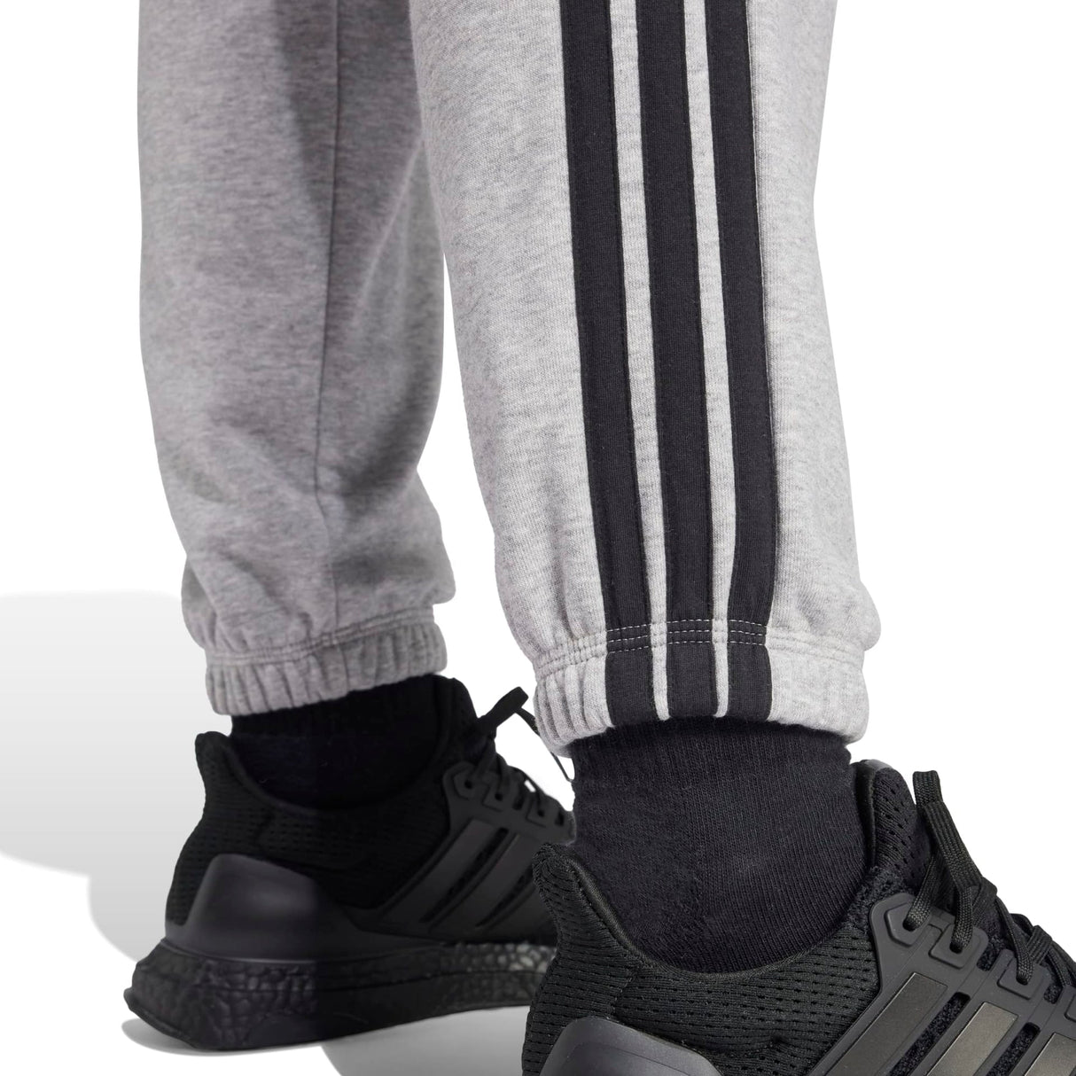 Essentials 3 - Stripes French Terry Cuffed Joggers - Runner