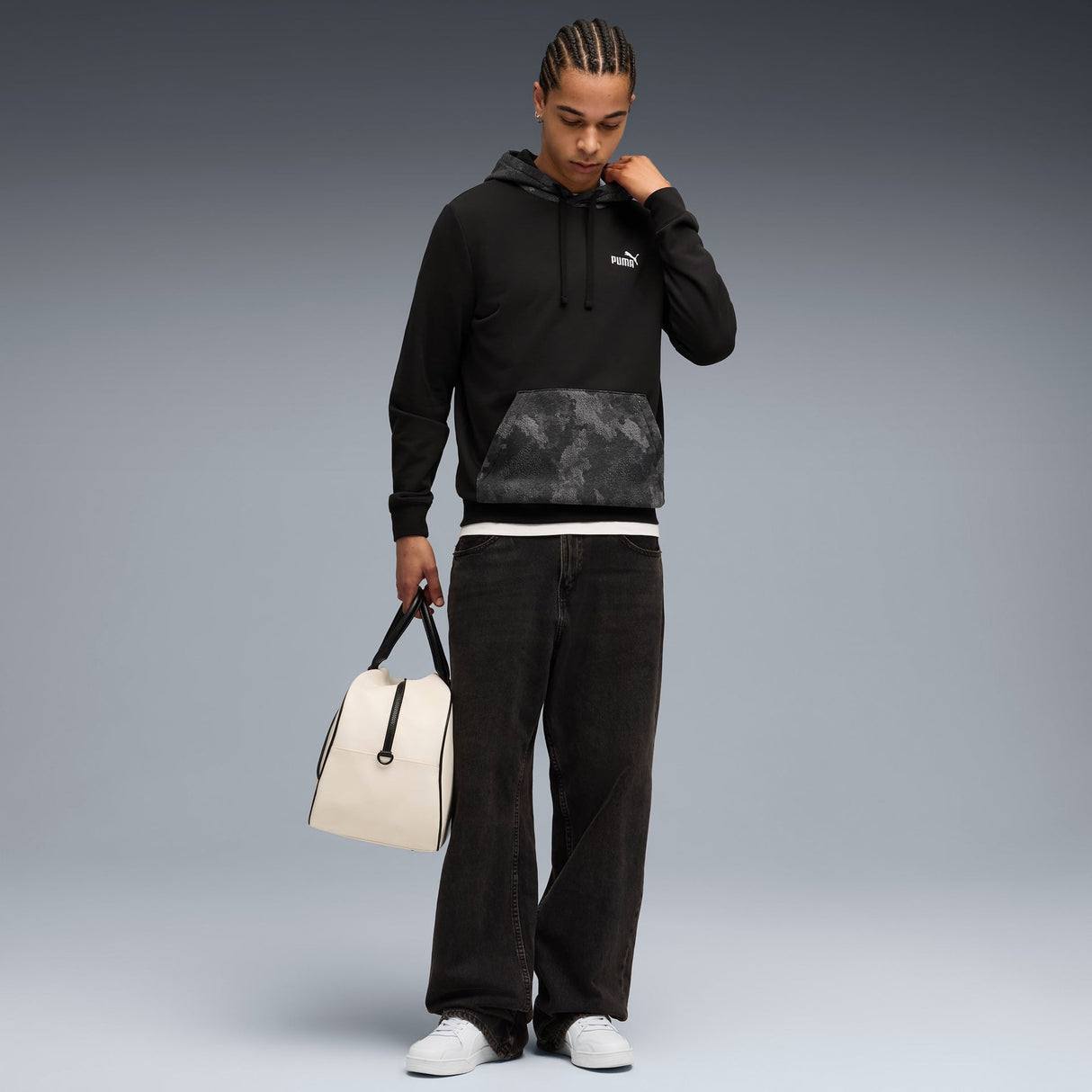Essentials Camo Hoodie Men - Runner
