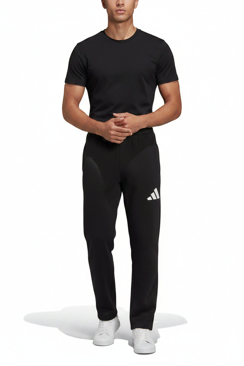 Essentials Wide - Leg 3 Bar Logo Joggers - Runner