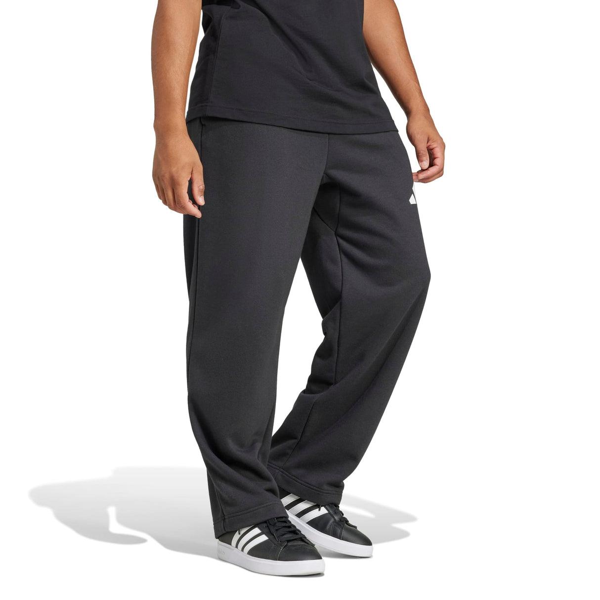 Essentials Wide Leg 3 Bar Logo Joggers - Runner
