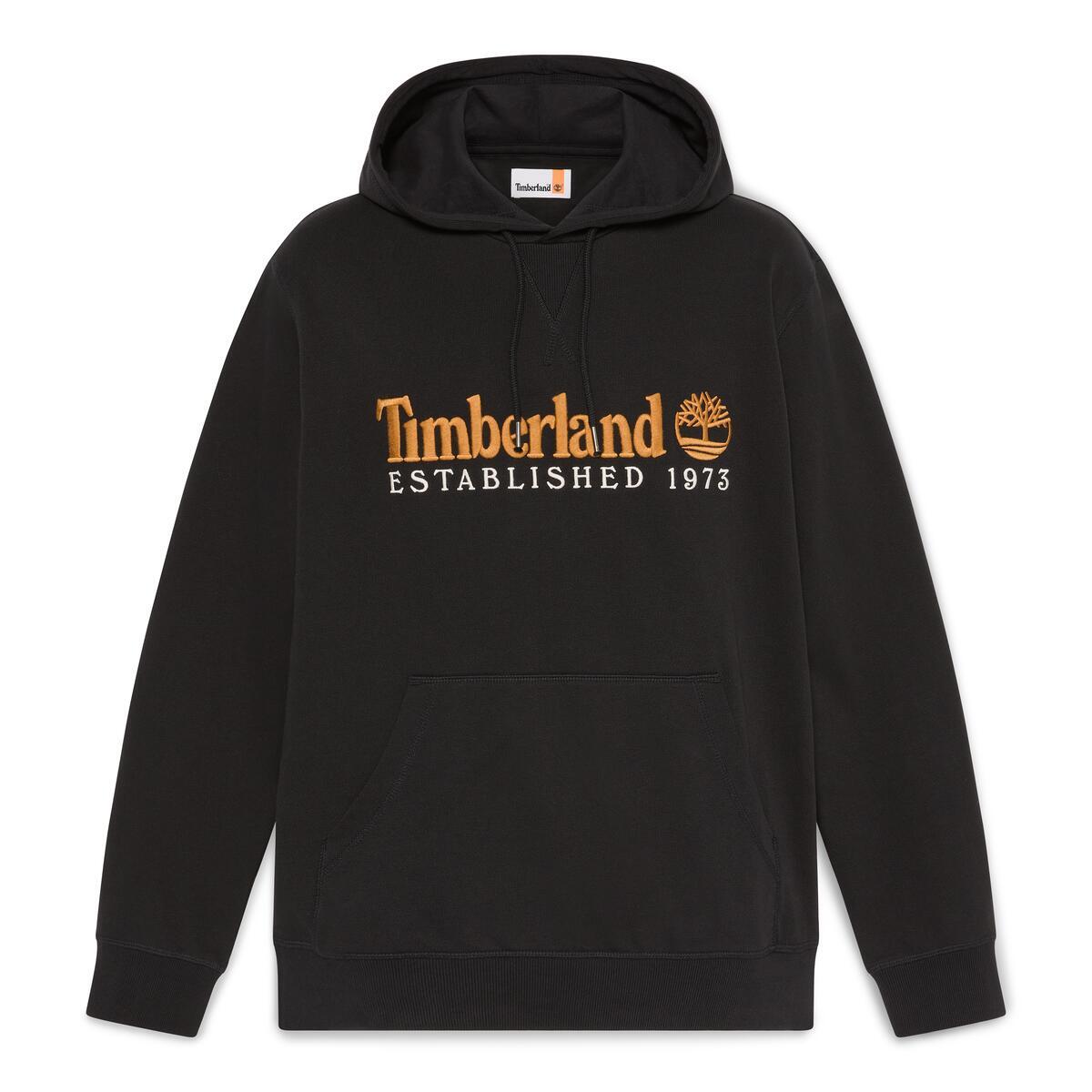 Established 1973 Embroidered Logo Loopback Hoodie - Runner