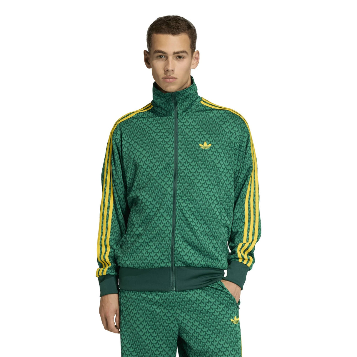 FIREBIRD LOOSE MONOGRAM TRACK TOP - Runner