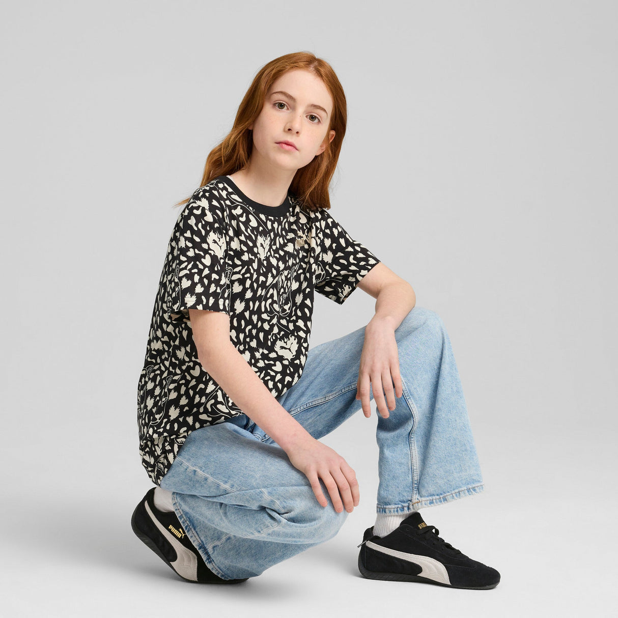 FLAMING LOVE AOP Tee - Runner