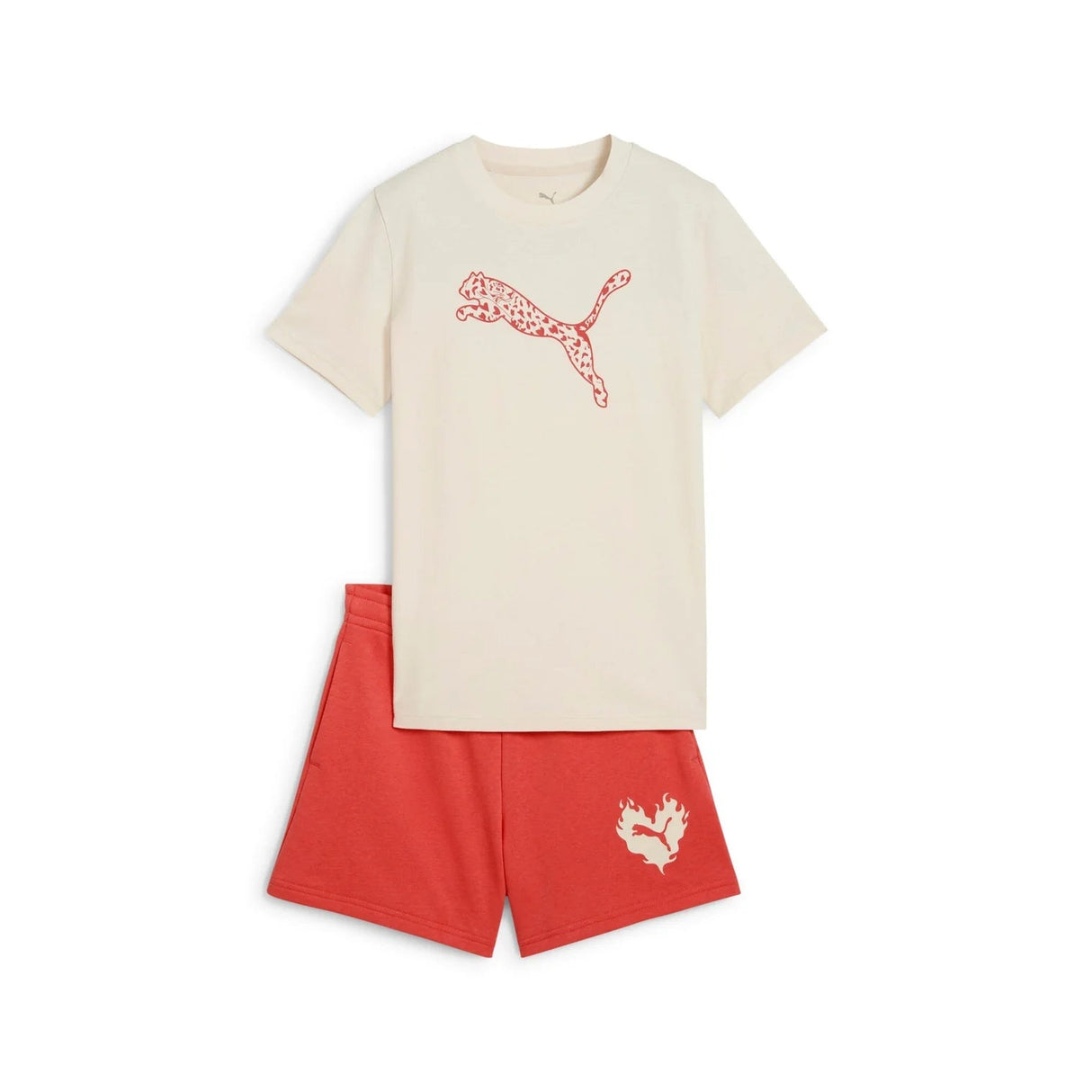 FLAMING LOVE Tee and - Runner