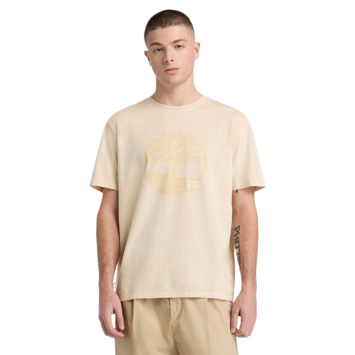 Garment Dye Logo Graphic Tee - Runner