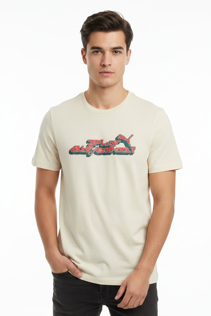 Graphic Play Different T-shirt Men - Runner
