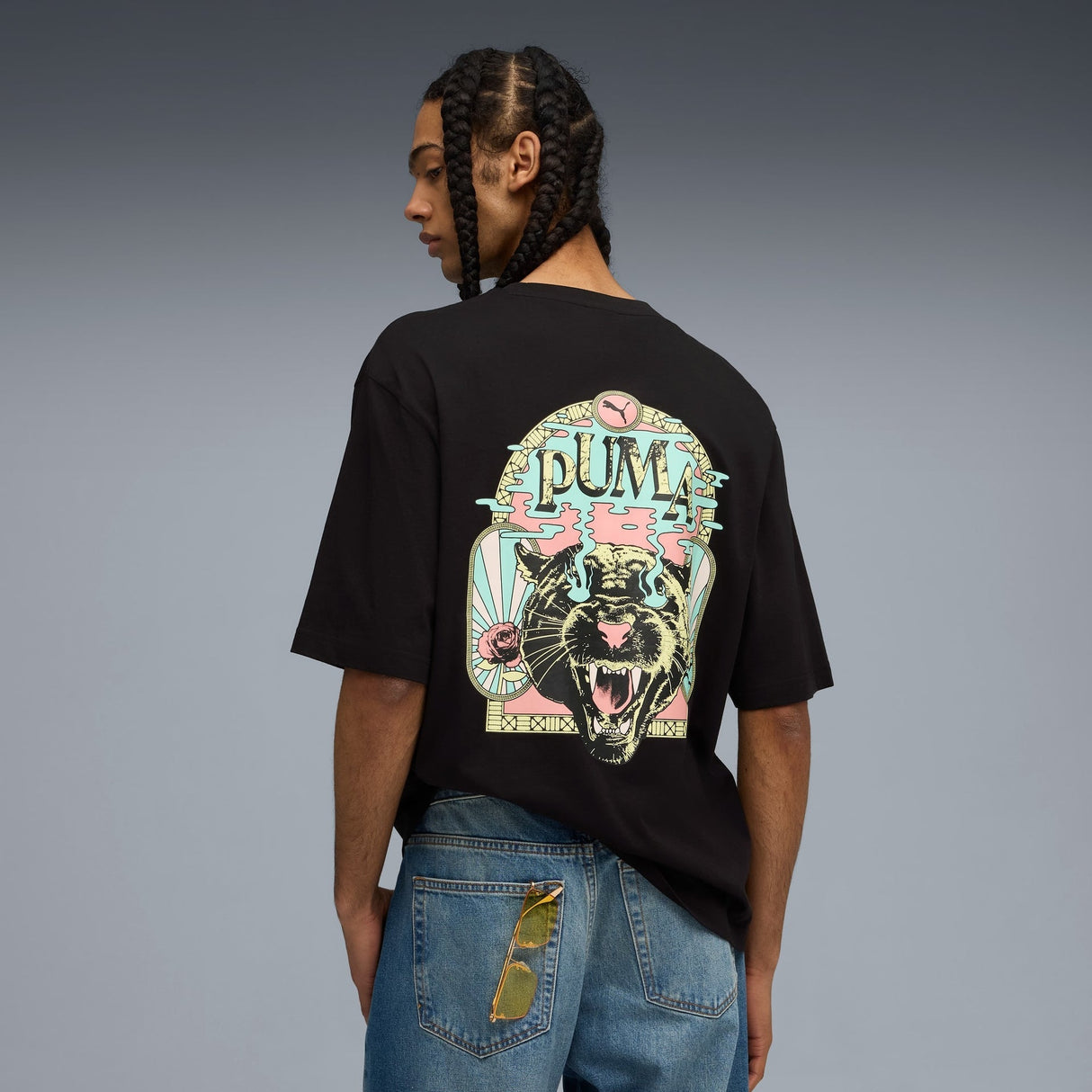 Graphic PUMA Fest Boxy Tee Men - Runner