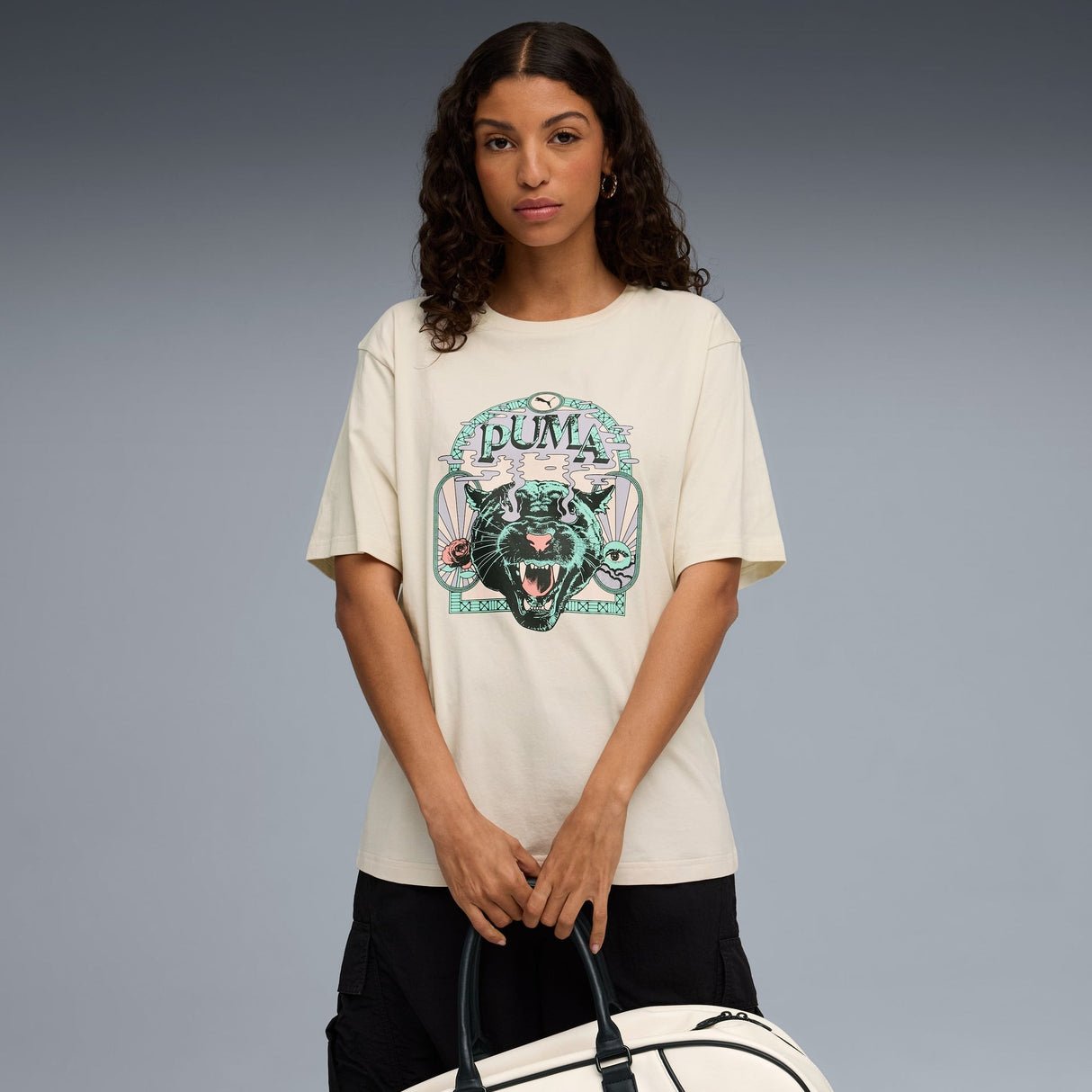 Graphic PUMA Fest Relaxed Tee Women - Runner