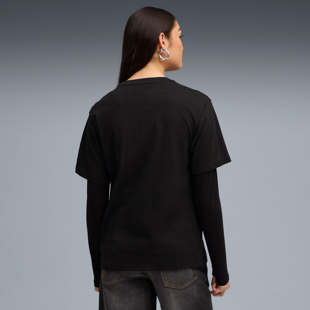 Graphic Relaxed Leaf T-shirt Women - Runner