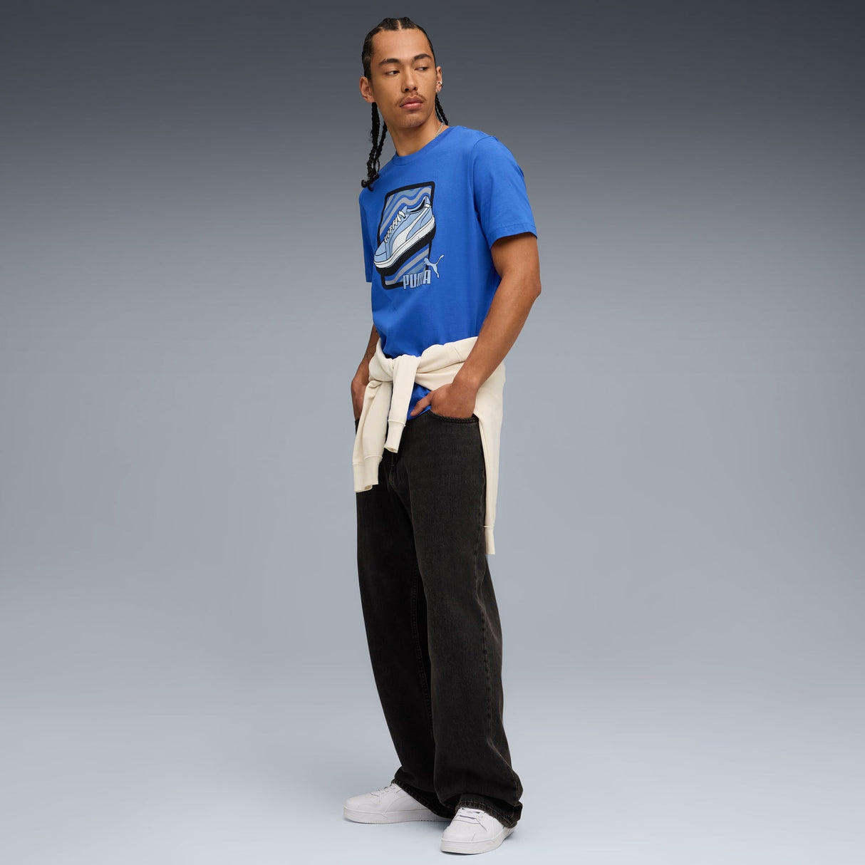 Graphic Sneaker T-shirt Men - Runner