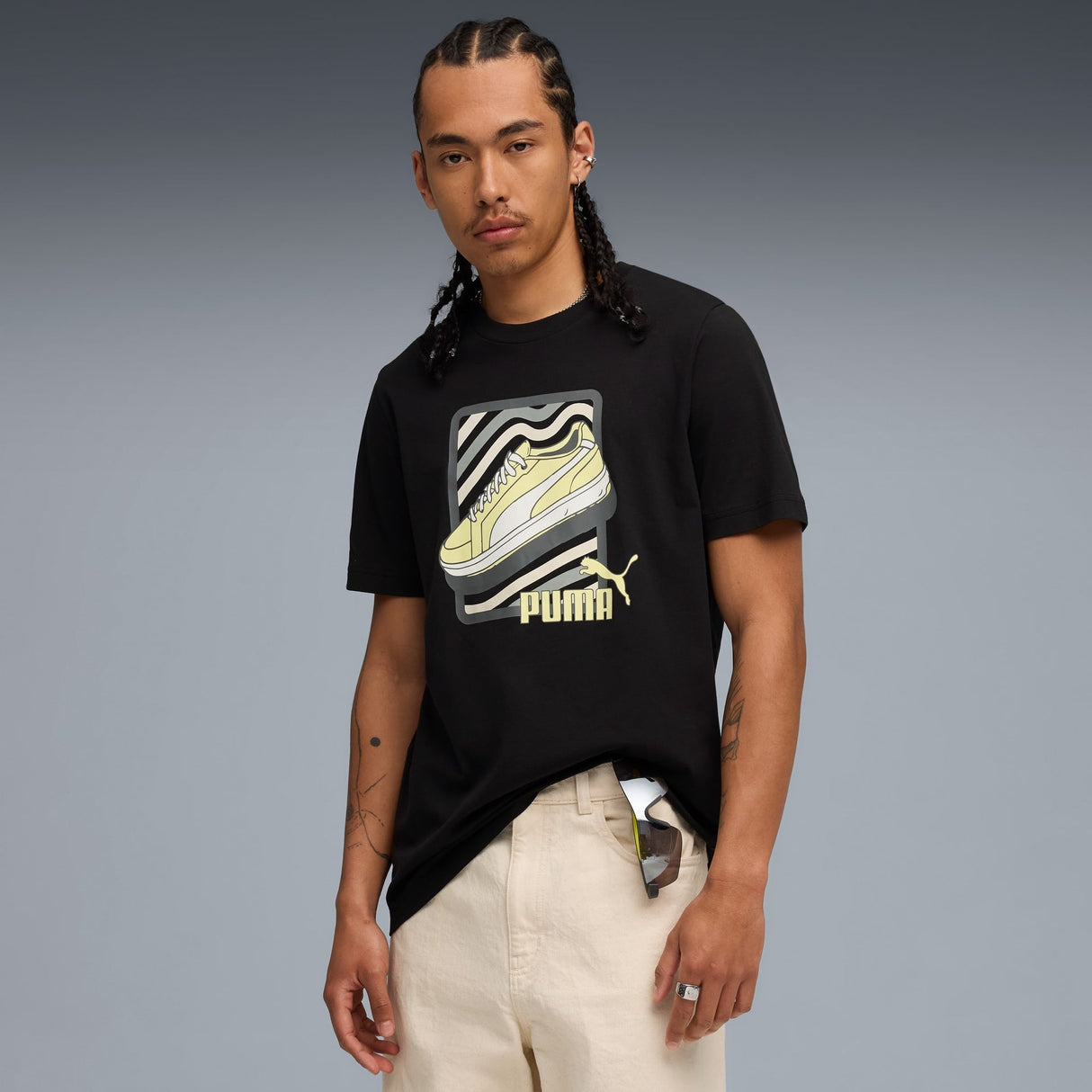 Graphic Sneaker T-shirt Men - Runner