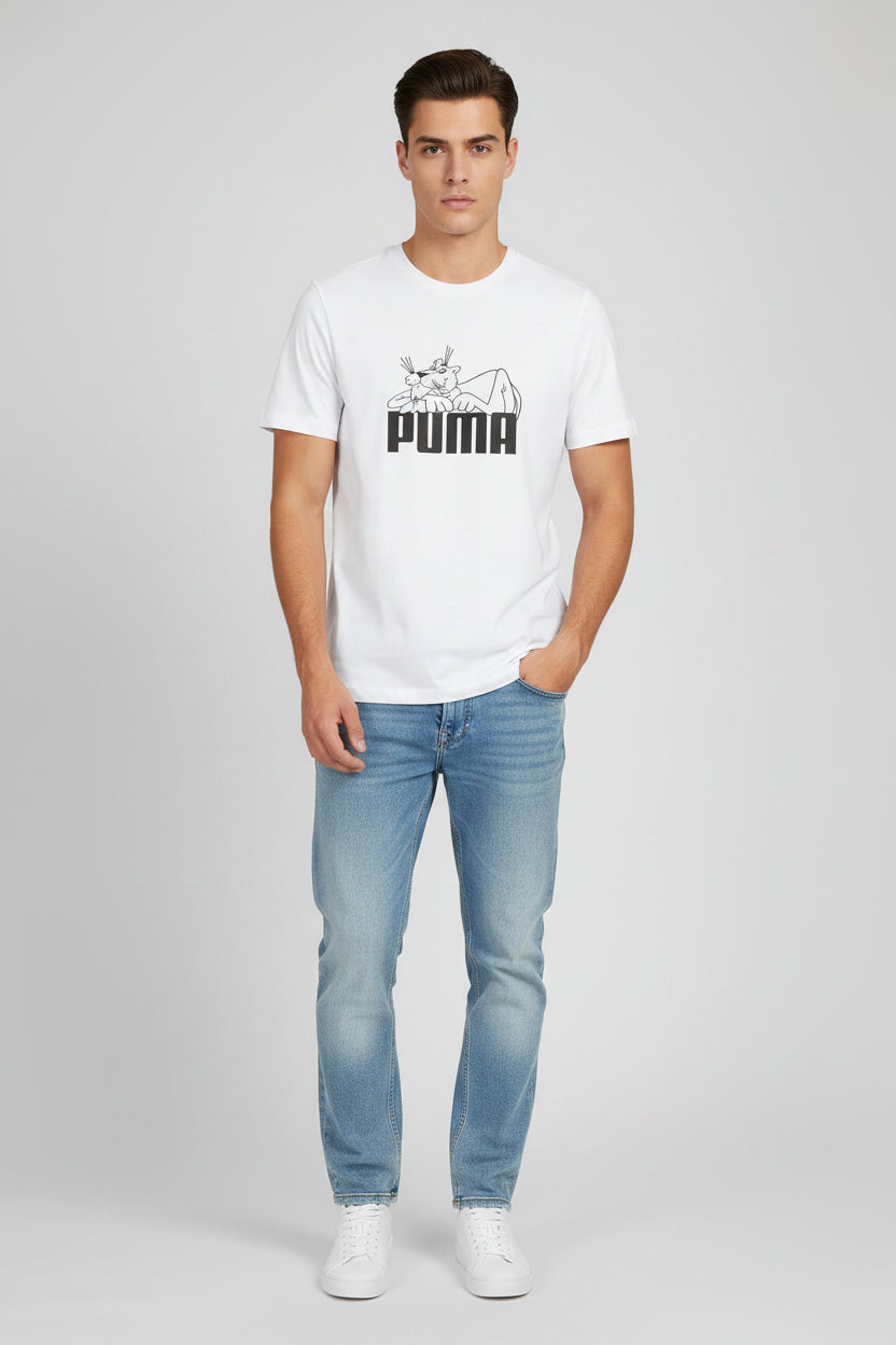 Graphic SUPER PUMA T-shirt Men - Runner