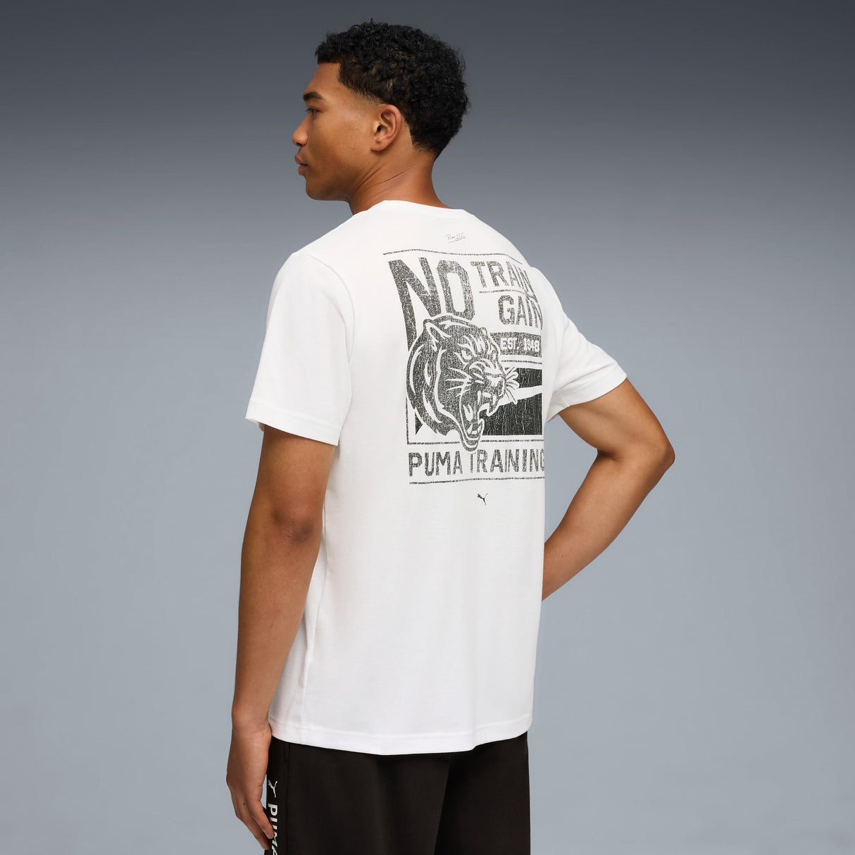 Graphic Training T-shirt Men - Runner