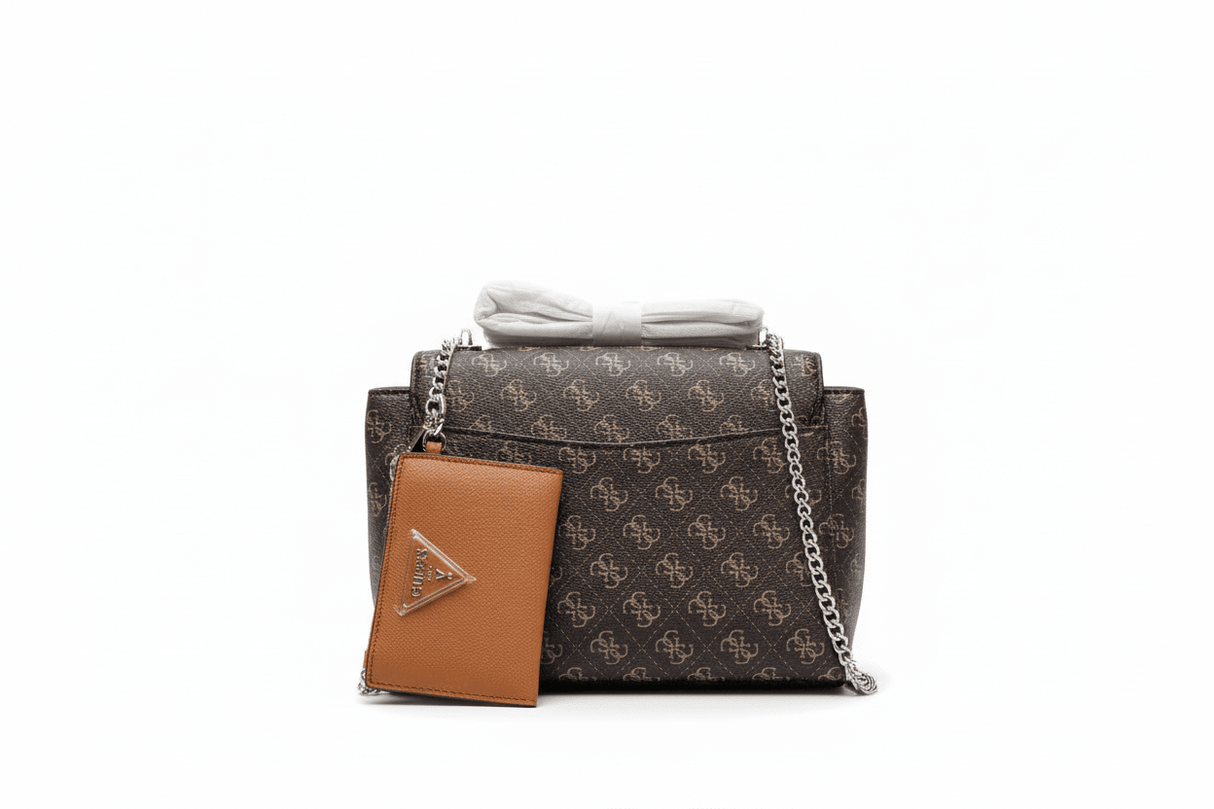 GUESS D CoaLog Women's Bag Eco Grey Handbag GB480 - Runner