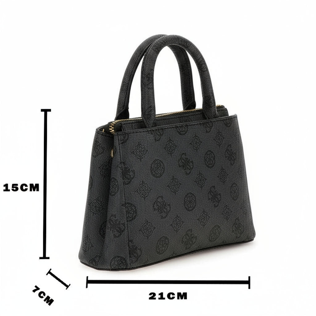 GUESS G James 4G peony logo handbag - GREY - GB301 - Runner