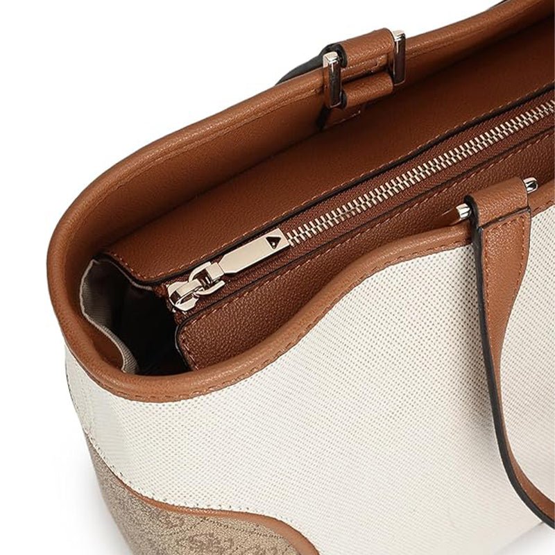 Guess Kerima Tote Natural/Milk Logo, Natural / Milk Logo Bag GB352 - Runner