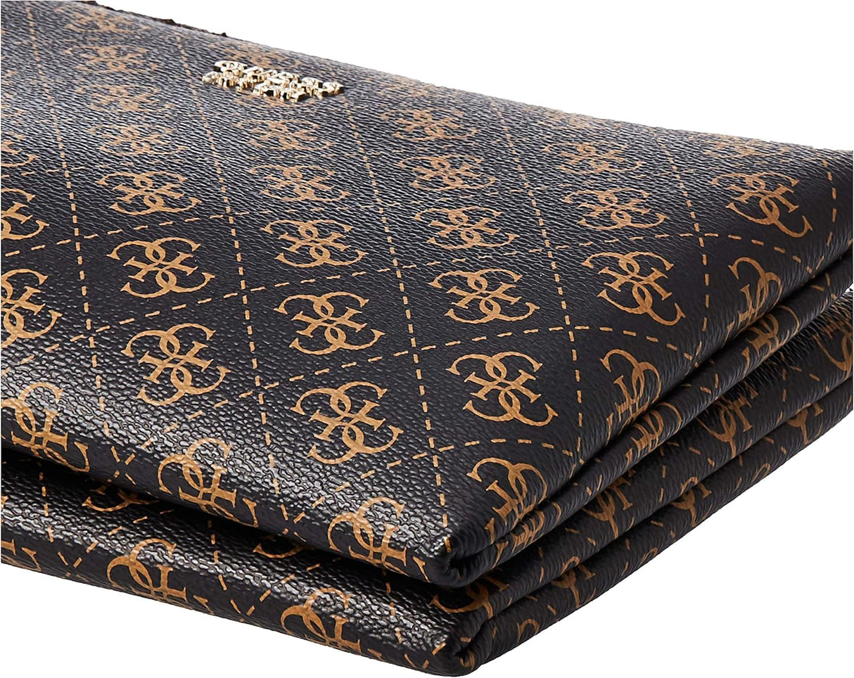 Guess Naya Grain Double PVC Crossbody with Front Zip Pocket WAMAN GB388 - Runner