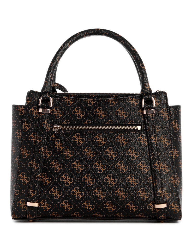 GUESS Noelle Basique Signature Logo Girlfriend Satchel Bag - Runner