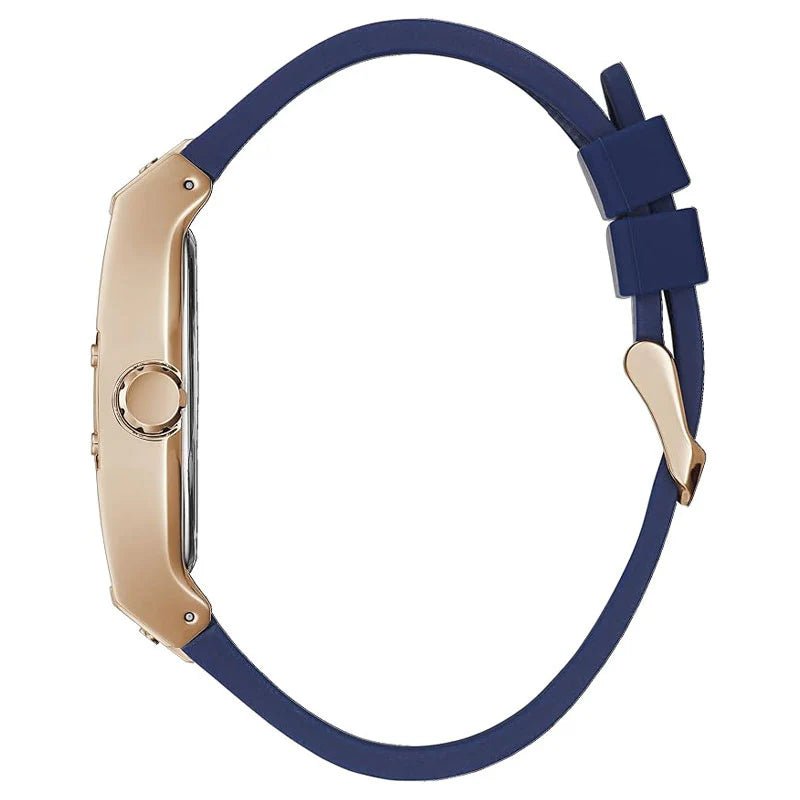 Guess Phoenix Men's Watch with Blue Dial and Brown Leather Strap - GW0386G2 GGM7 - Runner