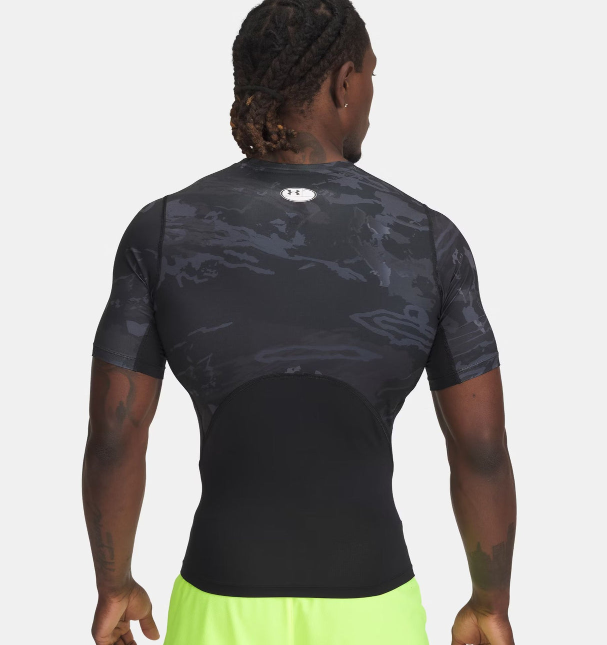 HeatGear® Printed Men's Short Sleeve - Runner