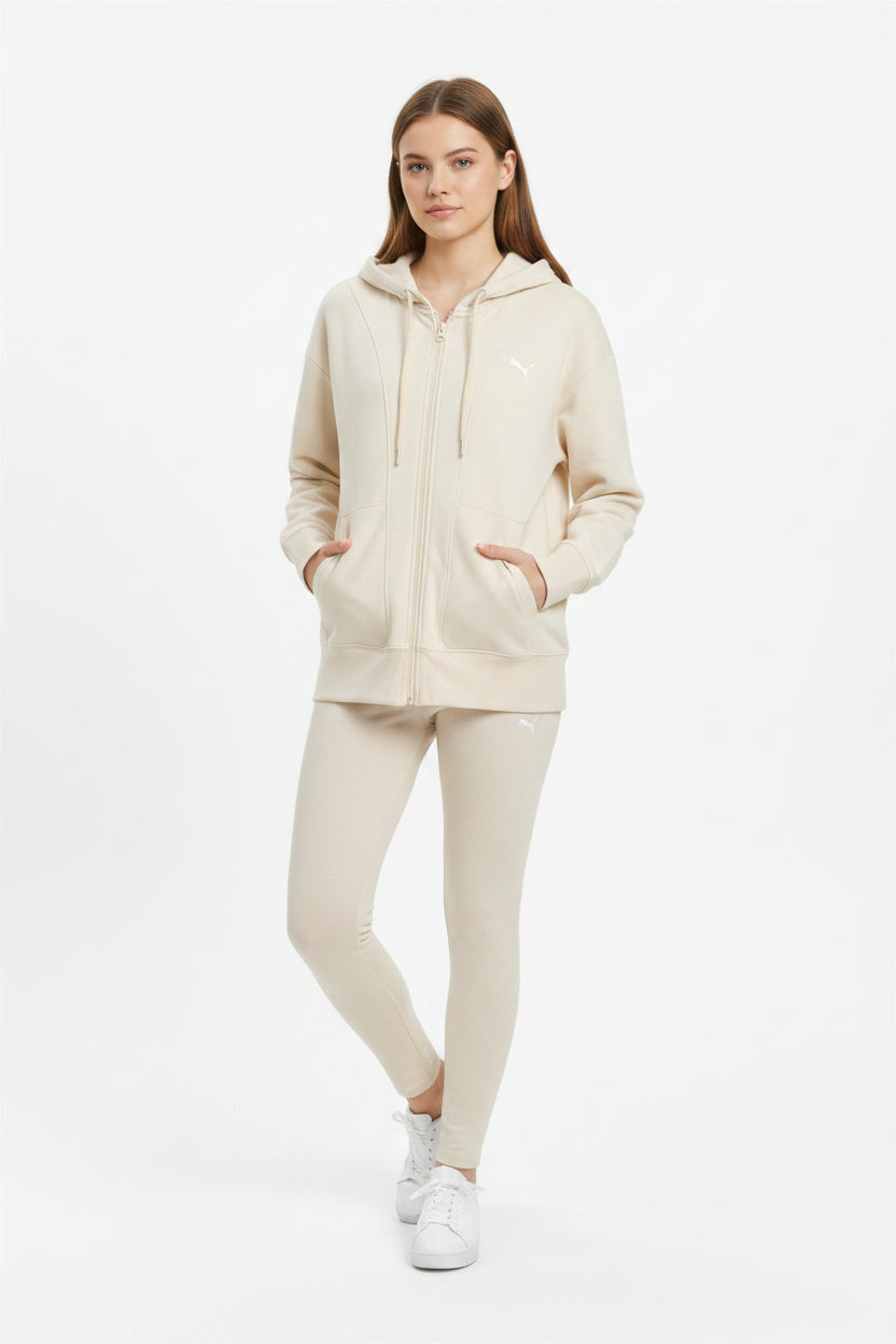 HER Relaxed Full - Zip Hoodie Women - Runner