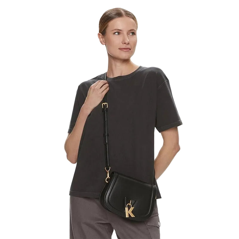 Karl Lagerfeld K/DISK - Shoulderbag - BLACK - KB4 - Runner