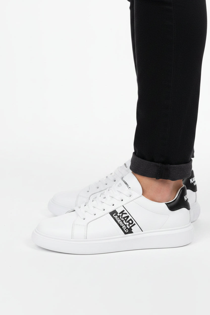 KARL LEGERFELD PARIS Logo Leather Low KLM1 - Runner