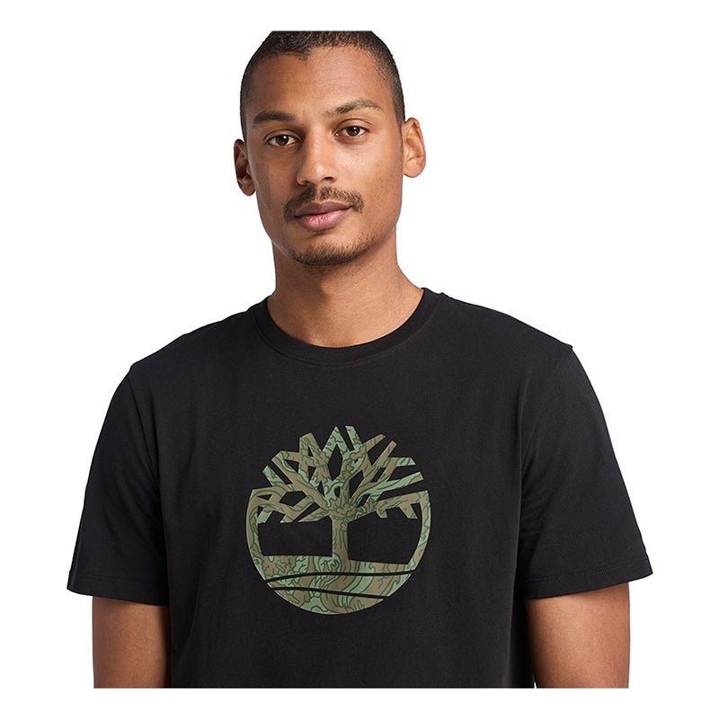 KENNEBEC RIVER Camo Tree Logo Short Sleeve Tee Black - Runner
