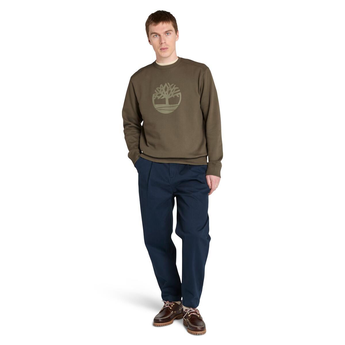 Kennebec River Tree Logo Crew Neck Sweatshirt - Runner