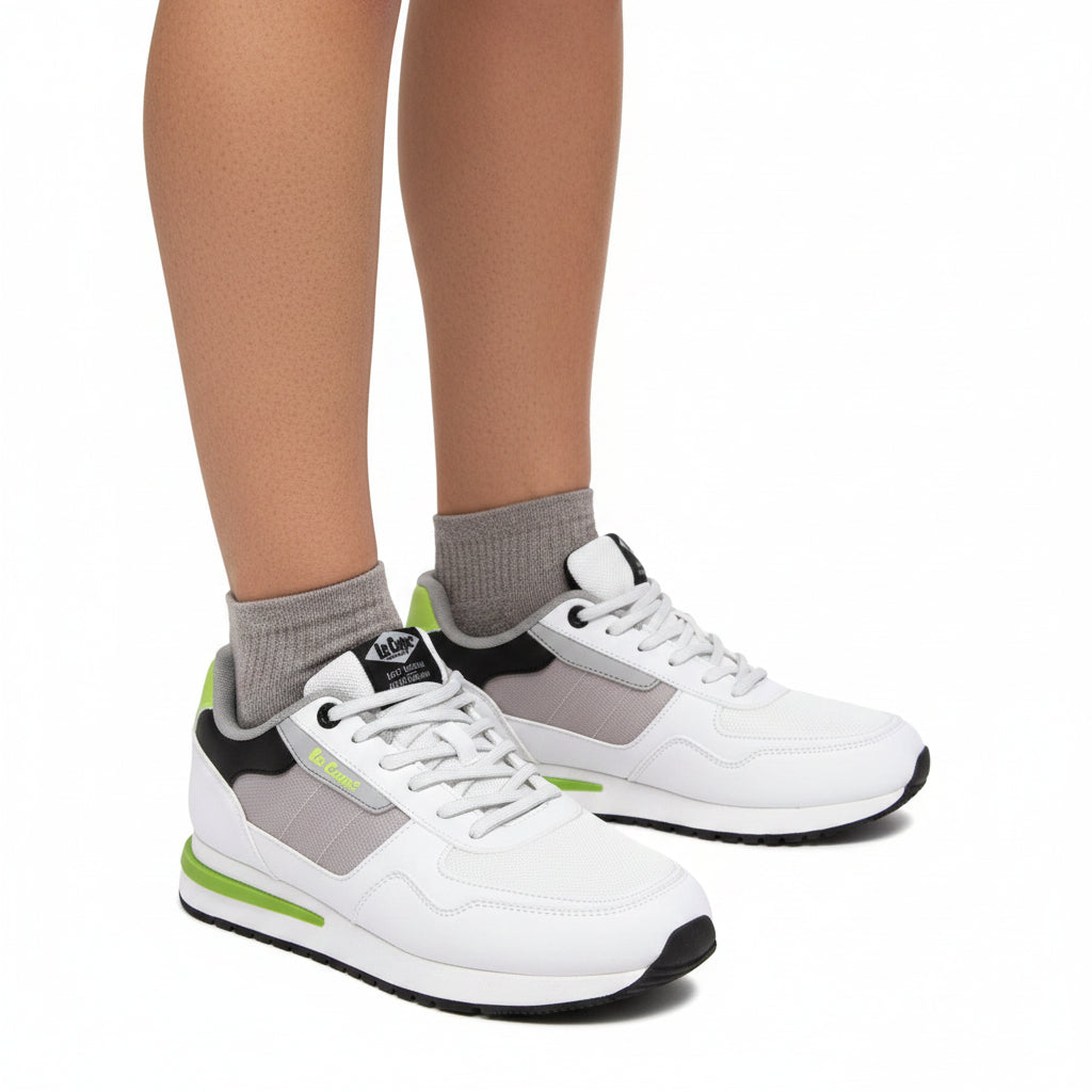 LEE COOPER Men's Lace - Up Sneakers with Slides LCM2 - Runner