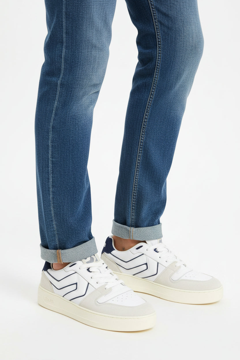LEVI'S Glide men sneaker white LVM2 - Runner