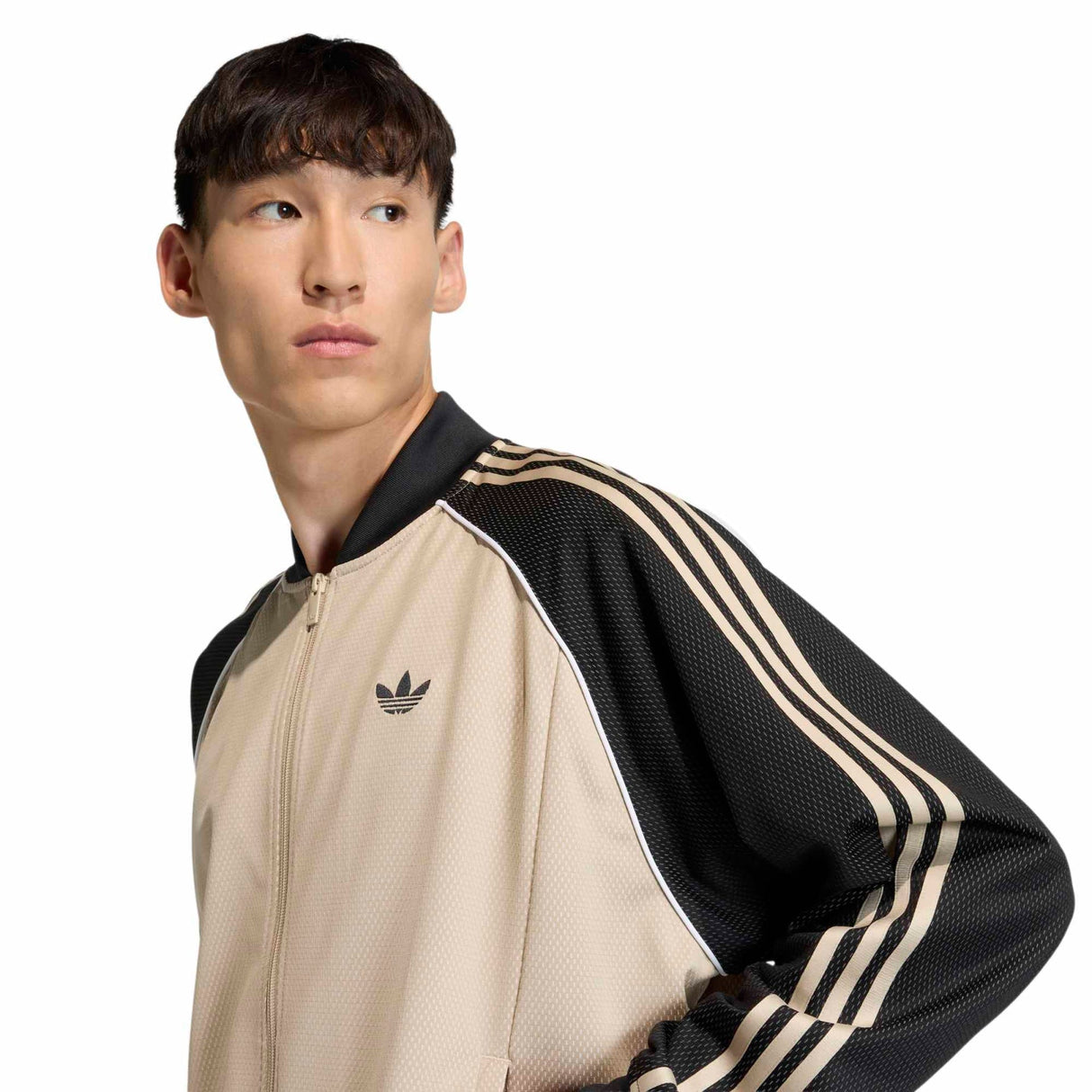 LOOSE MESH TRACK TOP - Runner