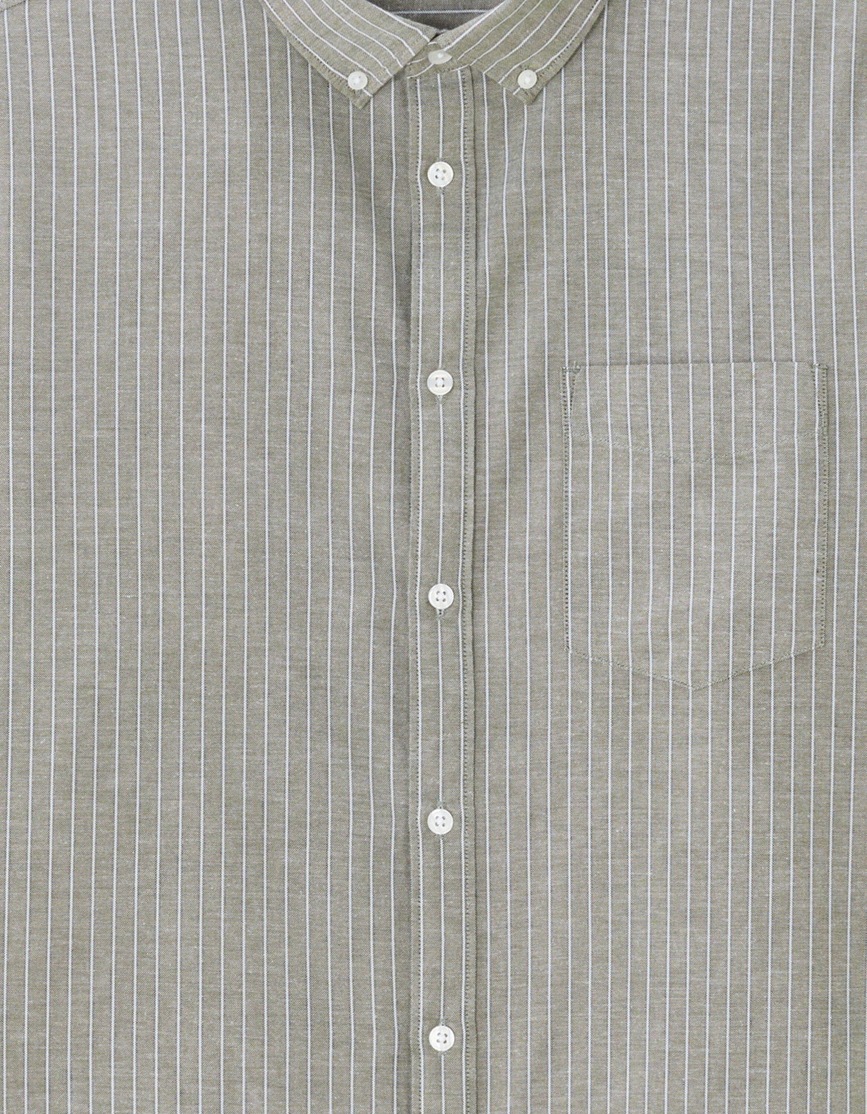Loose Oxford Striped Shirt - Runner
