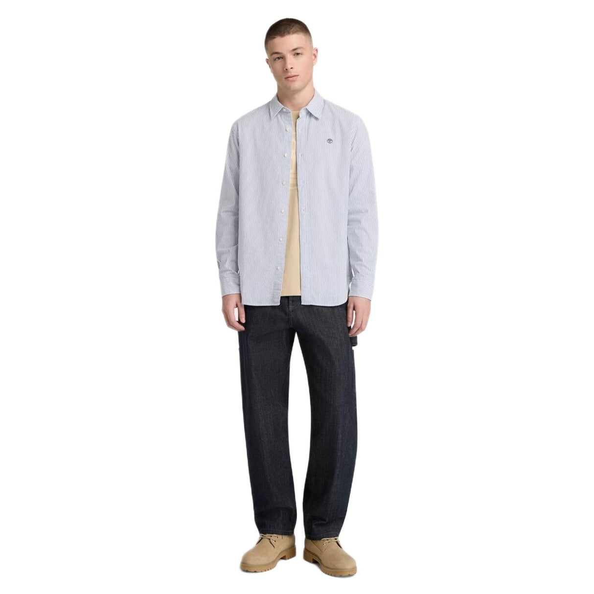 Ls Seersucker Striped Shirt (Regular) - Runner