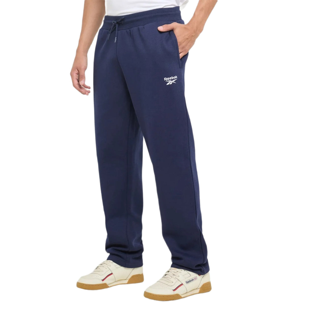 Luther Small Logo Open Hem Pant - Runner