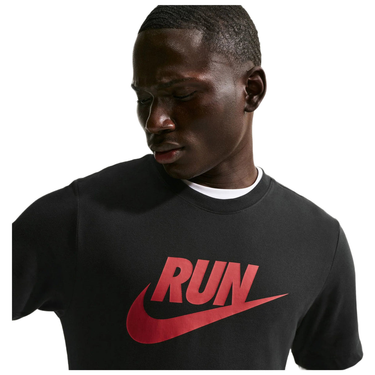 M Nk Df Tee Run Swoosh - Runner