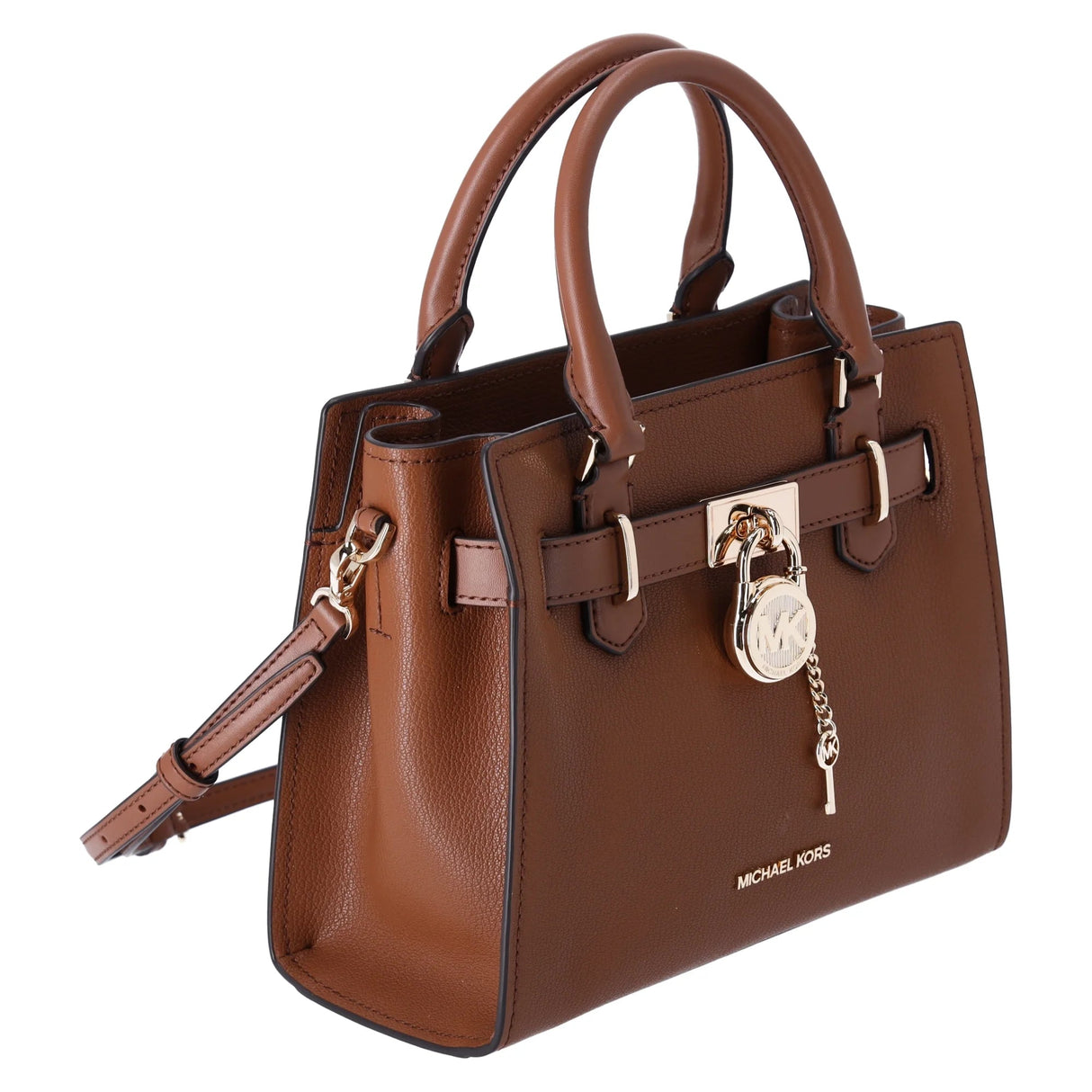 MICHAEL KORS 35T1Ghms1L Small Hamilton Satchel Bag In Luggage MK74 - Runner