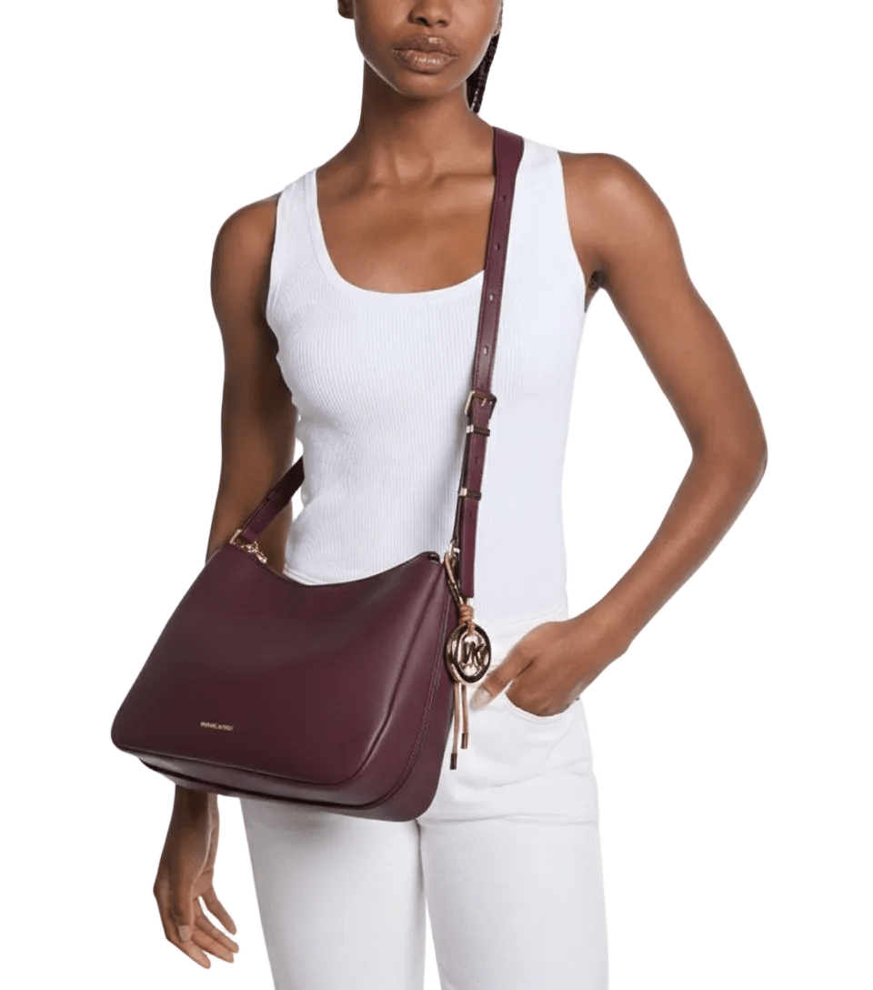 MICHAEL KORS Nolita Medium Signature Logo Shoulder Bag MK48 - Runner