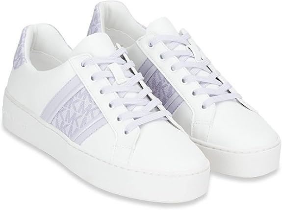 MICHAEL KORS Poppy Logo Stripe Lace Up Sneakers MKW10 - Runner