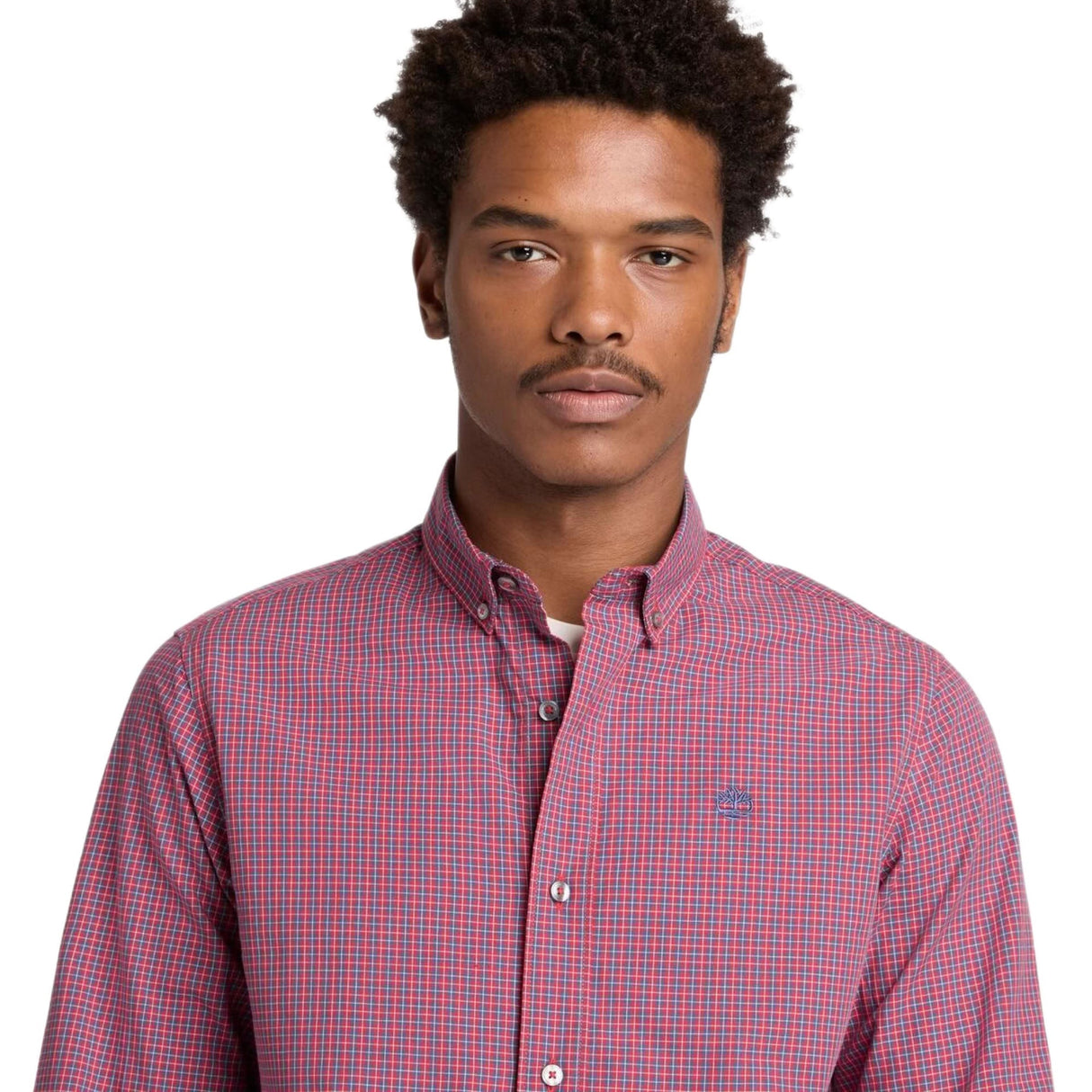 Micro Plaid Poplin Shirt - Runner