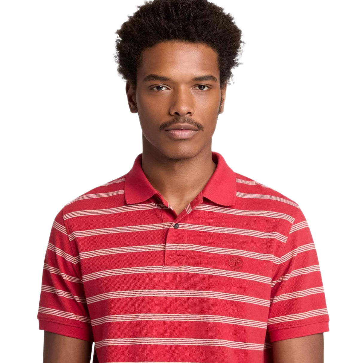 Millers River 4 Rows Stripes Short Sleeve Polo - Runner