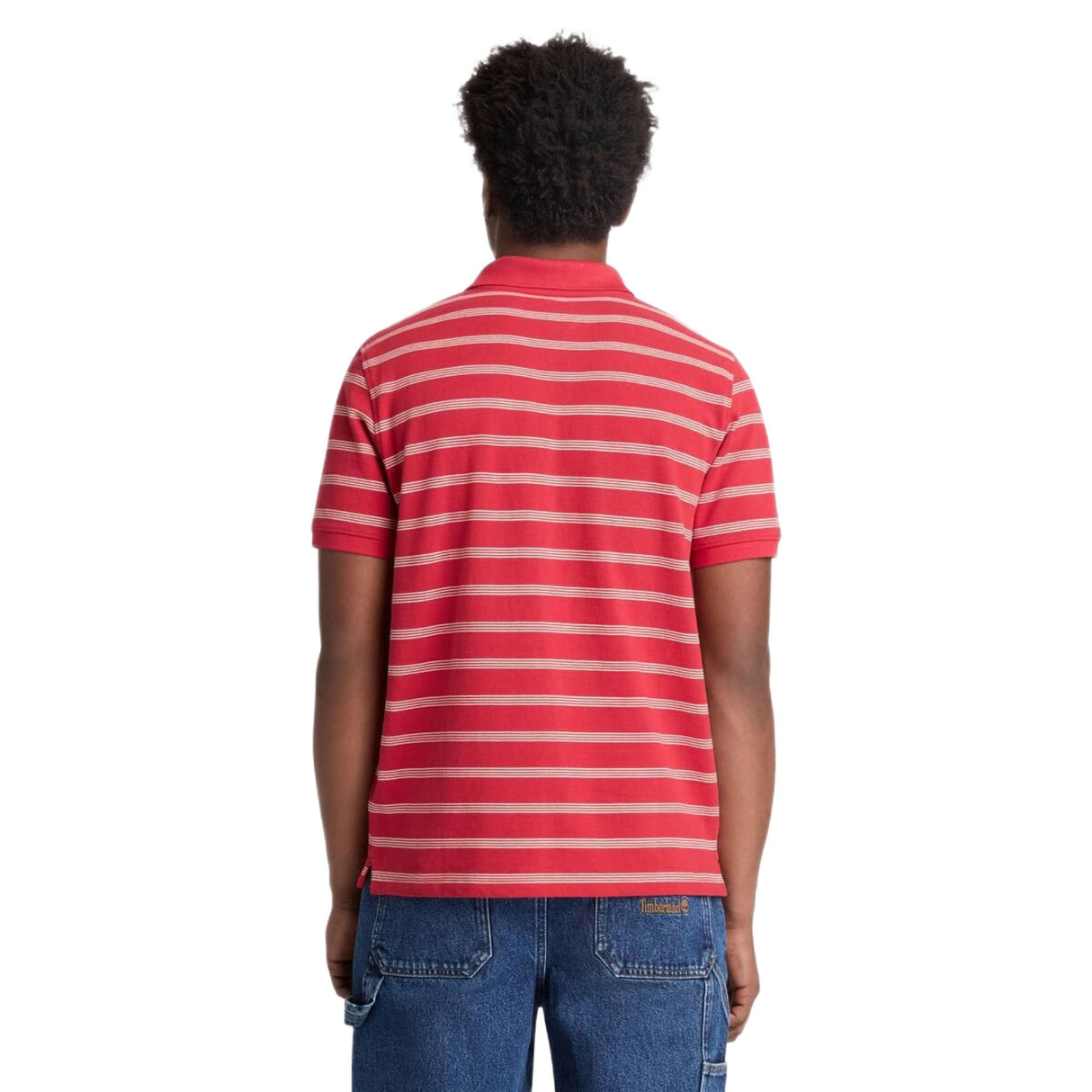Millers River 4 Rows Stripes Short Sleeve Polo - Runner