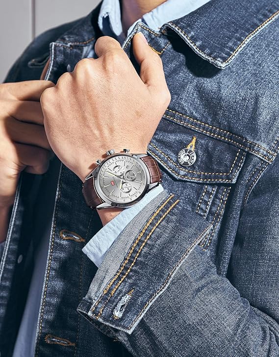 Mini Focus Casual Watch For Men Analog Leather - MF0116G.02 MFM4 - Runner