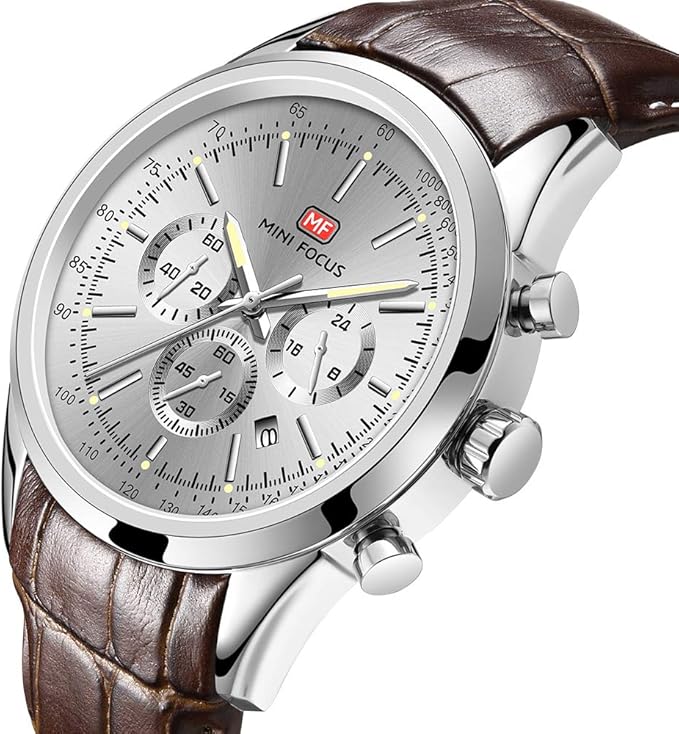 Mini Focus Casual Watch For Men Analog Leather - MF0116G.02 MFM4 - Runner