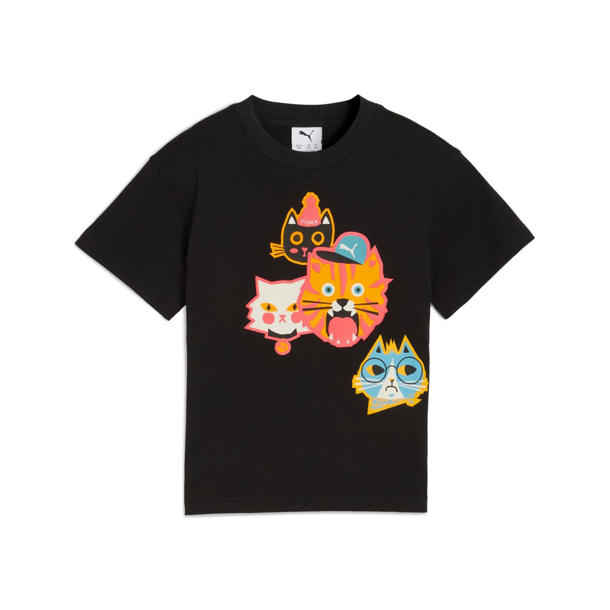 Moody Cat Graphic T-shirt II Kids - Runner