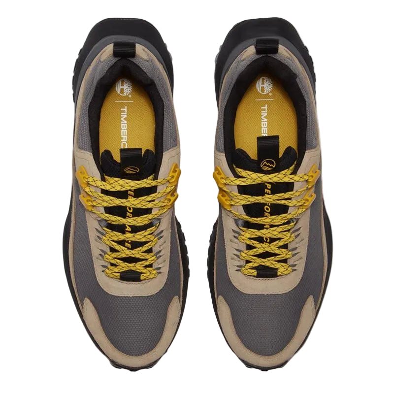 MOTION ACCESS LOW LACE UP WATERPROOF SNEAKER MD GREY MESH W BEIGE - Runner