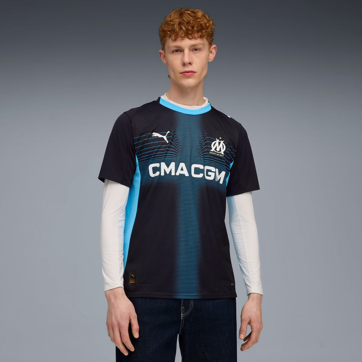 Olympique de Marseille 25/26 Away Jersey Men - Runner
