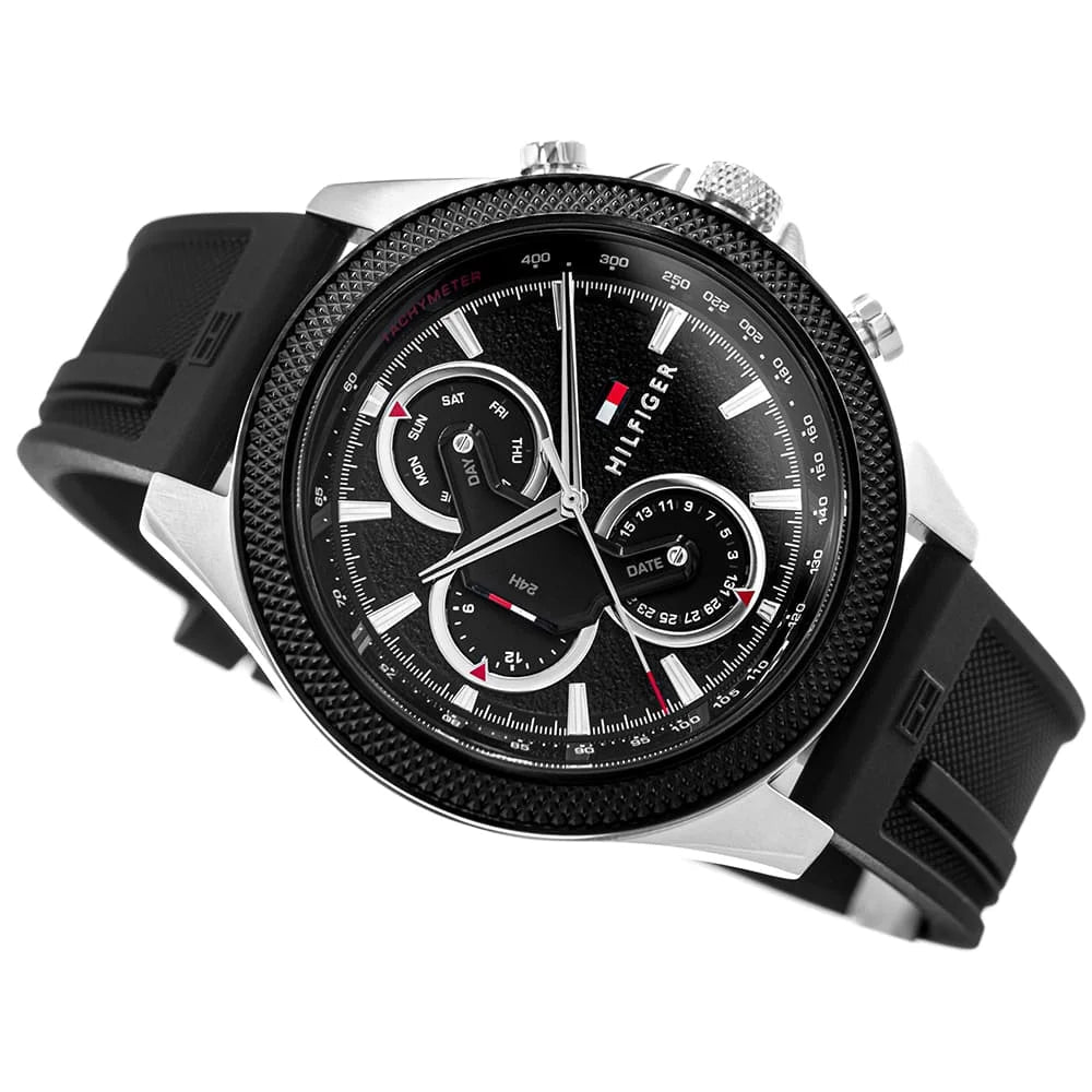 Original Tommy Hilfiger men Watch Large Sport 1792082 TTM50 - Runner