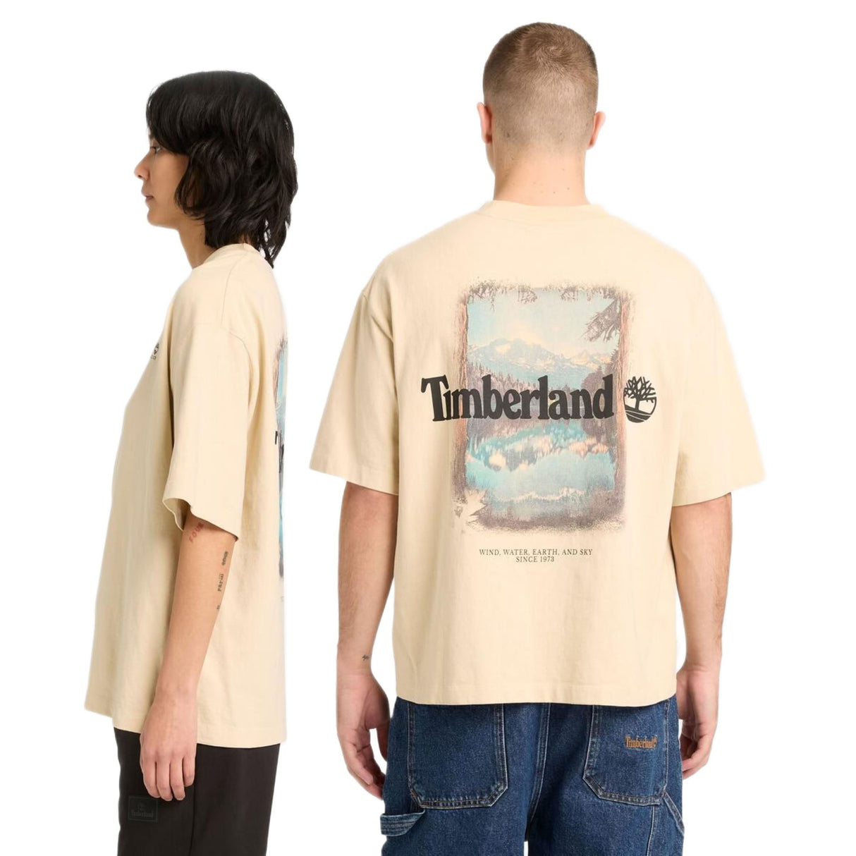 Outdoor Photo Back Graphic Tee - Runner