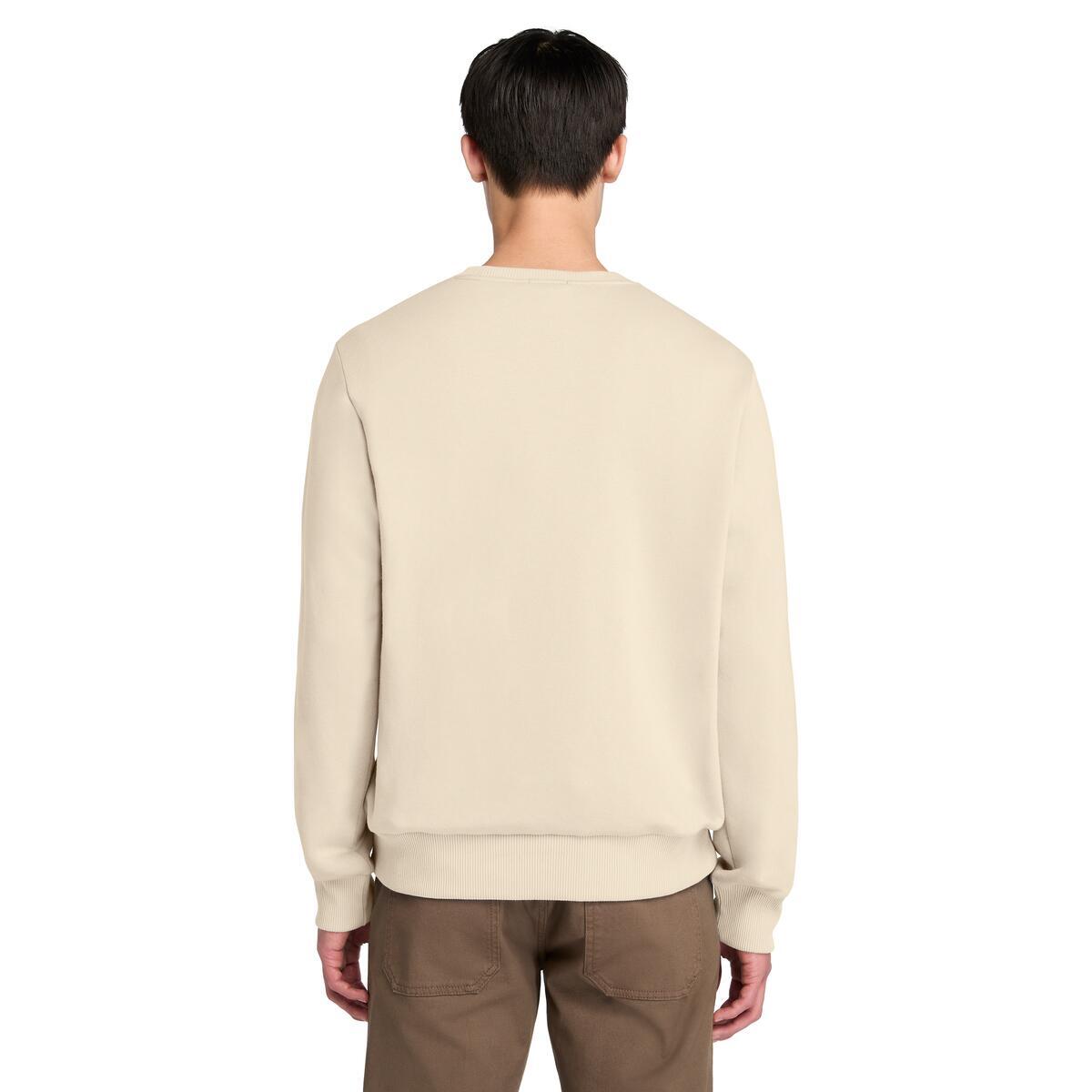 Oyster River Chest Logo Brushback Crew Neck - Runner